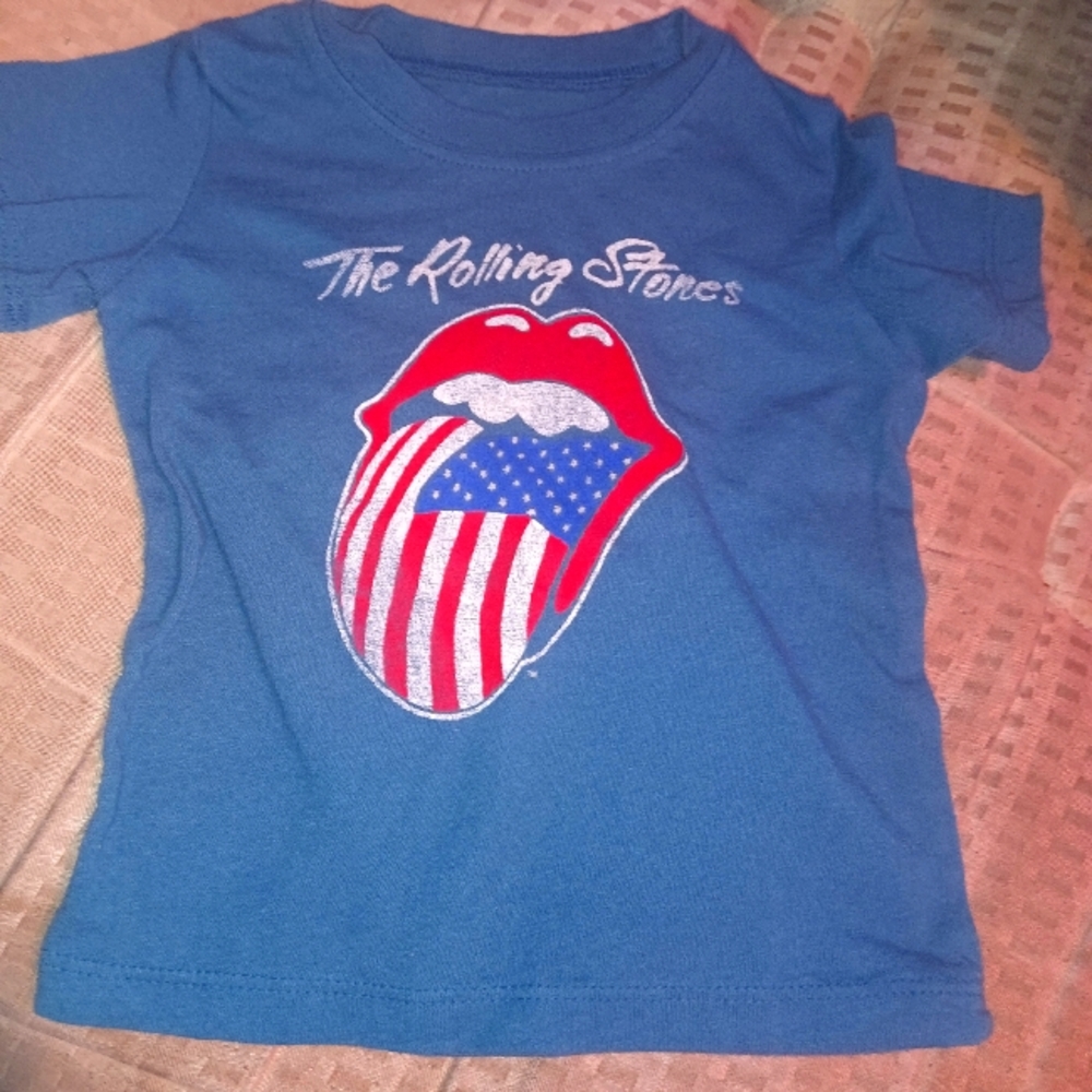 the Rolling Stones Kids Blue T-Shirt